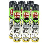 Spray Vespaio Power, VESPE, CALABRONI E LORO NIDI Specialist. Super Getto Pompiere Oltre 5 Metri - Per Esterni 600ml (6 Spray)