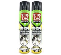 Spray Vespaio Power, VESPE, CALABRONI E LORO NIDI Specialist. Super Getto Pompiere Oltre 5 Metri - Per Esterni 600ml (2 Spray)