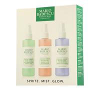 Mario Badescu Cura della pelle Cura idratante Spritz Mist Glow Set Facial Spray with Aloe, Cucumber and Green Tea 118 ml + Facial Spray with Aloe, Herbs and Rosewater 118 ml + Facial Spray with Aloe, Chamomile and Lavender 118 ml 1 Stk.