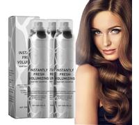 Spray Volumizzante e Shampoo a Secco - Rinfrescante e non Grasso per Volume dei Capelli Naturale (3 Pezzi)