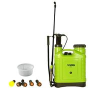 Spray Zaino 16L Vito Pressione Manuale Spray e Getto végetaux e Giardini Accessori 3 ugelli