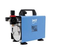 Spraycraft Compressore aerografo SP2100, compatto e silenzioso, 58 psi, auto-start/stop, per aerografia, modellismo, arte e artigianato