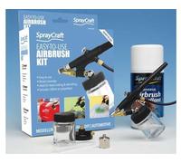 SPRAYCRAFT Easy-To-Use SP15K Aerografo Starter Kit Con Druckluftdose / 493216