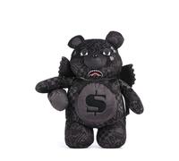 Sprayground 3AM Check Teddy Bear Zaino nero, poliestere, unisex, 2L