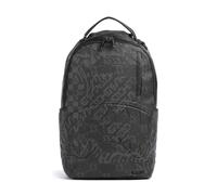 Sprayground Zaino nero a quadri, tracolla regolabile, chiusura con cerniera, nero, Taglia unica, Casual