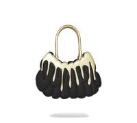 Sprayground Borsa bauletto a mano handbag black gold 16x30x11 cm