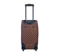 SPRAYGROUND borsa, borsone da viaggio trolley emboos 910D6837NSZ marrone-nero