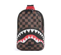 Sprayground Check 2 Emboss Borsa sling marrone,nero, plastica, unisex