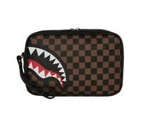SPRAYGROUND - Check 2 Emboss Toiletry Bag - - Bags - Uomo - Marrone - ONE SIZE