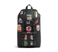 Sprayground Global Mogul Billionaire Zaino nero, plastica, unisex, 17L