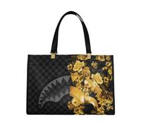 SPRAYGROUND - Gold Floral Remix Tortuga Tote - - Bags - Donna - Multicolore - ONE SIZE