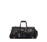 Sprayground James Flags Borsone da weekend nero, poliestere, unisex