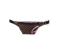 Sprayground Marsupio 'CHECK 2 EMBOSS SAVVY' cioccolato / rosso / nero / bianco Uomo Sprayground One Size