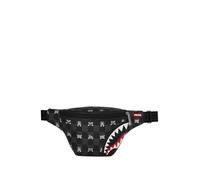 SPRAYGROUND Marsupio GRAY PEEKING CHARACTER CHECK SAVVY CROSSBODY