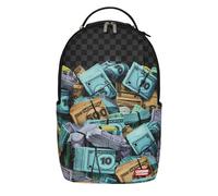 Sprayground Monopoly Money Stacks Zaino multicolore, plastica, unisex