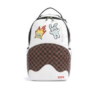 Sprayground Paris Patch Zaino bianco, plastica, unisex, 18L