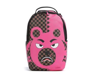 Sprayground Pink Bear Shark Zaino marrone,nero, plastica, unisex