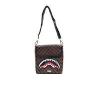 SPRAYGROUND - Sawtooth Sharks In Paris Messenger Sling - - Bags - unisex - Marrone - ONE SIZE