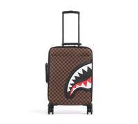 Sprayground Sawtooth Sharks in Paris Valigia trolley (4 ruote) marrone, plastica, 40 x 55 x 23cm