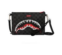 SPRAYGROUND - Scribble Shark Crossover Clutch - - Bags - Uomo - Nero - ONE SIZE