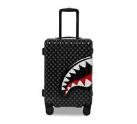 Cabin Trolley Sharks In Paris WTF Bubbly Black Check Sprayground