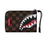 SPRAYGROUND - Sharks In Paris Wtf Bubble Check Wallet - - Accessories - unisex - Marrone - ONE SIZE