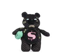 Sprayground Slime Takeover Teddy Bear Zaino nero/grigio, poliestere, unisex, 2L
