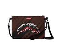 SPRAYGROUND - Smeared Grunge Crossover Clutch - - Bags - Uomo - Nero - ONE SIZE