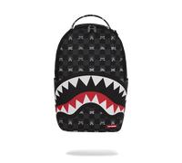Sprayground Zaino Big Backpack Scuola City Viaggio GRAY PEEKING CHARACTER CHECK DLXSV BACKPACK