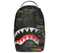 SPRAYGROUND Zaino Camo Splash in pelle vegana verde militare