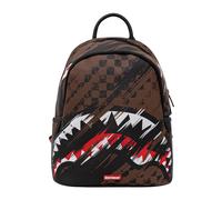 SPRAYGROUND - Zaino con Bocca di Squalo a Quadri - - Bags - Donna - Marrone - ONE SIZE