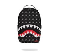 SPRAYGROUND Zaino Nero GRAY PEEKING CHARACTER CHECK DLXSV BACKPACK