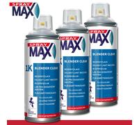 SprayMax 3 x 400 ml 1K Vernice Spray Per Ritocco Spot Repair Trasparente