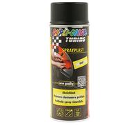 3x 400 ML Dupli Color Vernice Sbucciature 388033 Nero Opaco Spraylast