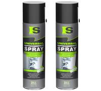 Spraytive 2 x 500 ml Spray lubrificante universale - Grasso lubrificante e olio penetrante per auto, giunti, cuscinetti e cerniere - grasso spray ad alta viscosità, grasso per funi e grasso per poli
