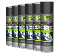 Spraytive 6 x 500ml Power Bremsenreiniger Spray - Detergente industriale e detergente a freddo altamente efficace: Rimuove sporco, olio, grasso, ruggine e liquido dei freni - Made in Germany