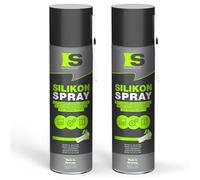 Spraytive spray siliconico 2 x 500 ml - Lubrificante e spray lubrificante per auto, gomma, plastica e metallo - Incolore, idrorepellente, senza residui, da -50 °C a +250 °C - Made in Germany