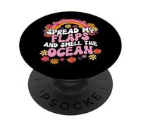 Spread My Flaps And Smell The Ocean Funny Adult Humor PopSockets PopGrip Adesivo