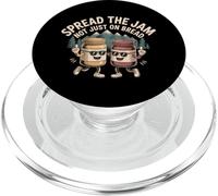 Spread The Jam Not Just On Bread Motivational Positive - PopSockets PopGrip per MagSafe