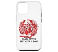 Spread Those Pages Good Girl I Look Better Bent Over a Book Custodia per iPhone 12/12 Pro