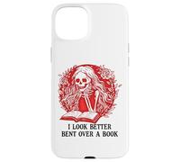 Spread Those Pages Good Girl I Look Better Bent Over a Book Custodia per iPhone 15 Plus