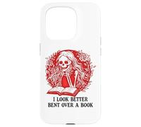 Spread Those Pages Good Girl I Look Better Bent Over a Book Custodia per iPhone 15 Pro
