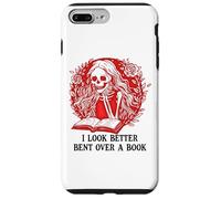 Spread Those Pages Good Girl I Look Better Bent Over a Book Custodia per iPhone 7 Plus/8 Plus