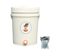 Spreco alimentare Kit di avviamento for compost, contenitore compostaggio da cucina banco, con acceleratore, riciclatore alimenti