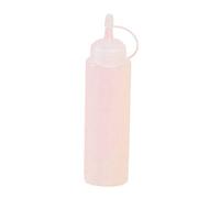 Spremere, bottiglia di spezie, riutilizzabile, in plastica, spremere le spezie, con tappo per olio di salsa, misura 32 oz (bianco) Adorabile qualità Durability