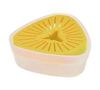 Joseph Joseph Duo Spremiagrumi Manuale con coperchio reversibile per una conservazione compatta, Spremi Limone, Agrumi, Arance, Giallo Chiaro