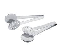 Spremi bustine di tè, pinze per bustine di tè in acciaio inossidabile, spremi bustine rotonde, accessori per la casa e la, strumenti per chi beve tè, pinza raccogli bustine