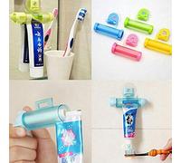 SPREMI DENTIFRICIO PLASTICA DISPENSER ARROTOLARE TUBO CASUALE COLORE