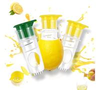 Spremi Limone, CIYIN 2 Pezzi Spremiagrumi Limone Manuale, Spremiagrumi Manuale Portatile, Lemon Juicer Squeezer, per Limoni, Arance e Altri Tipi di Agrumi