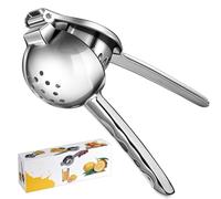 Spremi Limone, Sopito Spremiagrumi Manuale Acciaio Inox Robusto e Anti-Caustico Spremiagrumi Manuale per Cucina, Bar e Ristorante, 7cm di Diametro